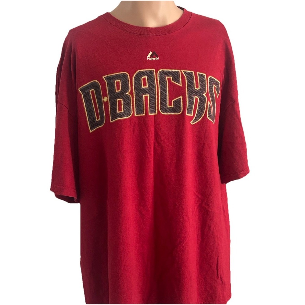 Arizona Diamondbacks Majestic Brandon Drury #27  T-Shirt Men's 2XL‎